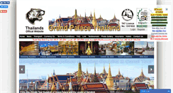 Desktop Screenshot of grandpalacebangkok.com